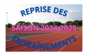 Reprise des entraînements - Saison 2024-2025