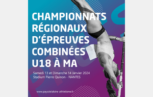 REGIONAUX épreuves combinées CADETS à MASTERS