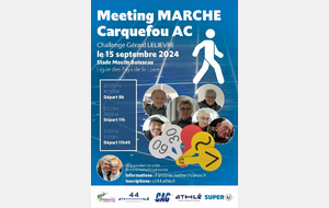 Meeting régional de marche du CAC