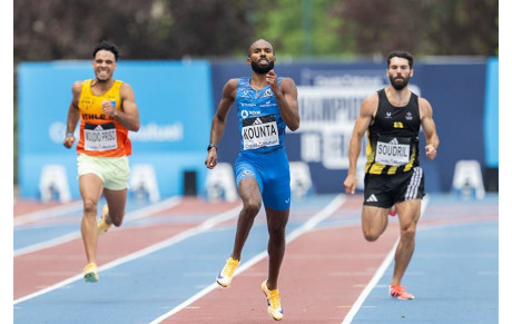 Europe : le 44 présent avec Jimy SOUDRIL sur le relais 4x400